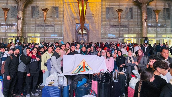 جامعة بنها تشارك في رحلة قطار الشباب 