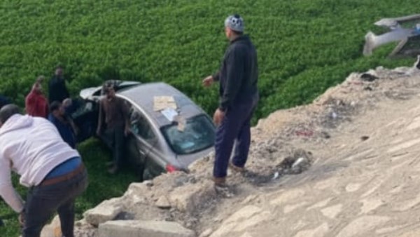 انقلاب سيارة ملاكي 