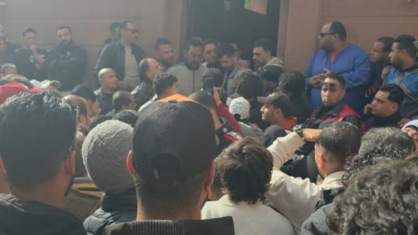 جنازة ام الفنان رضا البحراوي 