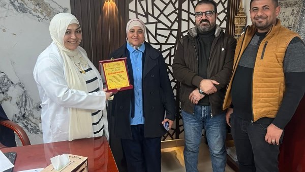 تكريم العاملين بمستشفى محلة مرحوم بطنطا 