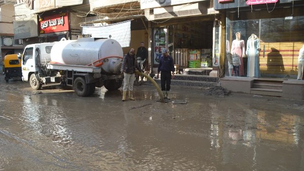 كسح مياه الأمطار 