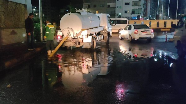 كسح مياه الأمطار 