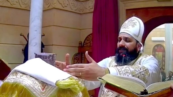 قداس عيد الغطاس في كفر الشيخ 