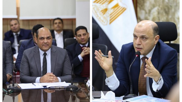 محافظ كفر الشيخ ورئيس مدينة دسوق