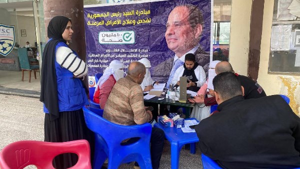 القوافل الطبية بنادي كفر الشيخ الرياضي 