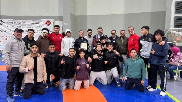 أبطال المصارعة