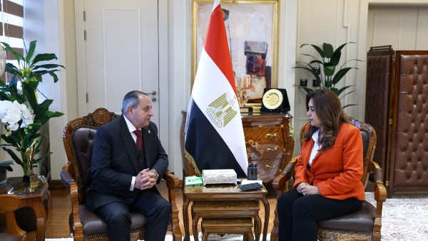 وزيرة التنمية المحلية و محافظ بورسعيد 