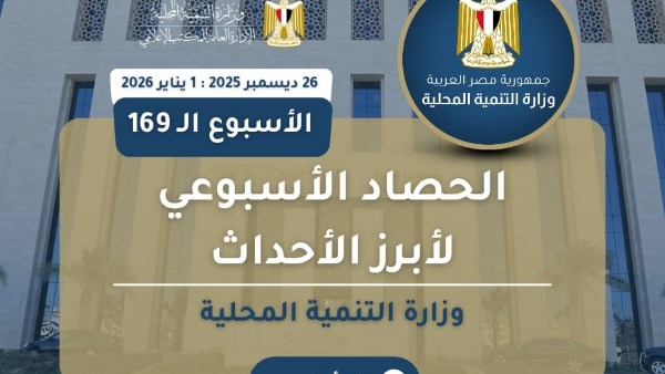 انفوجراف التنمية المحلية في اسبوع