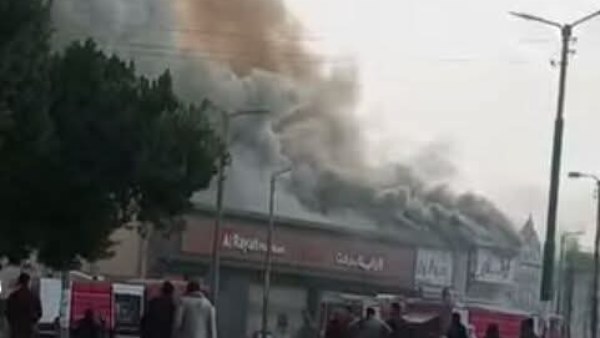 حريق بالمنيا