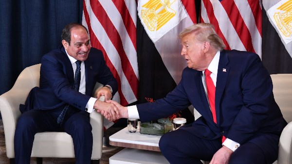  الرئيس السيسي وترامب 