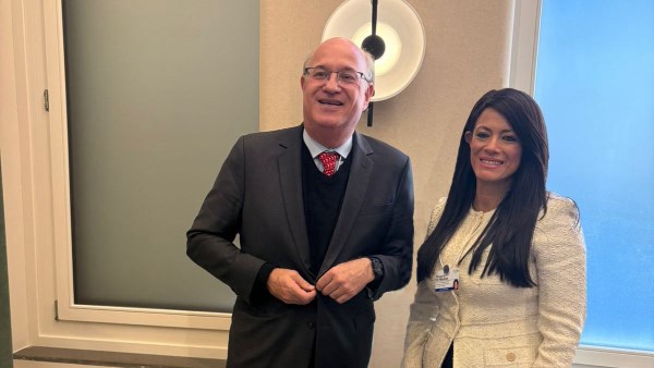 رانيا المشاط خلال اللقاء