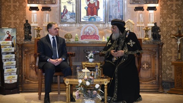 وزير الداخلية والبابا تواضروس