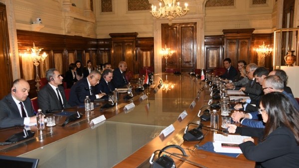 وزير الداخلية خلال زيارته لإيطاليا