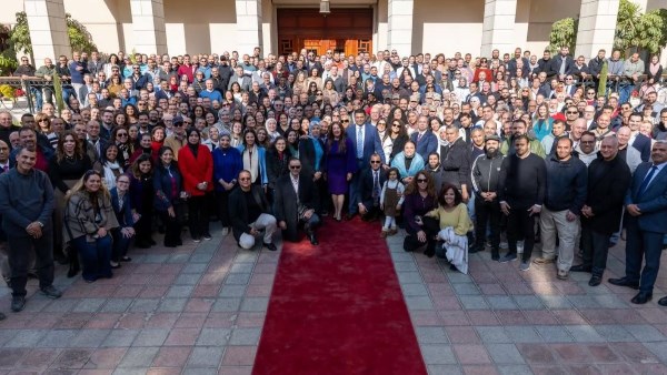  السفيرة الأمريكية بالقاهرة تودع مصر