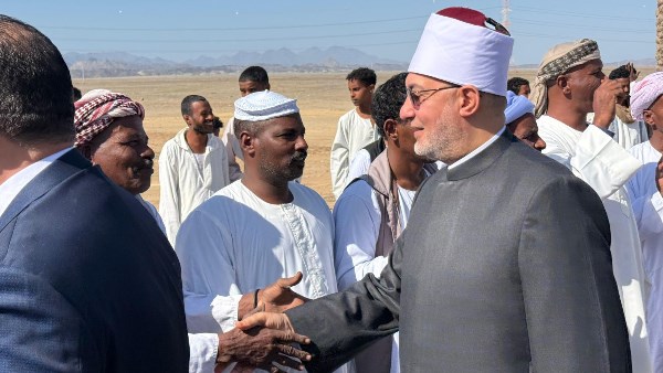 مفتي الجمهورية يشهد افتتاح مسجدي السميع العليم