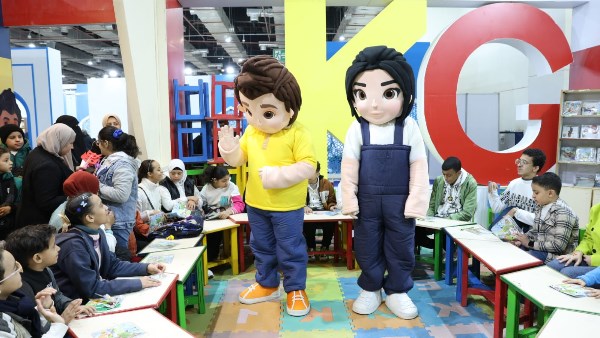 جانب من الفعاليات في جناح الأزهر