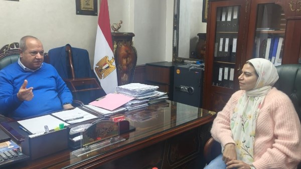 رئيس شركة القناة ومحررة صدى البلد