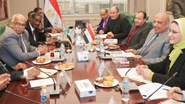 اجتماع وزير الكهرباء  الوفد ااسوداني