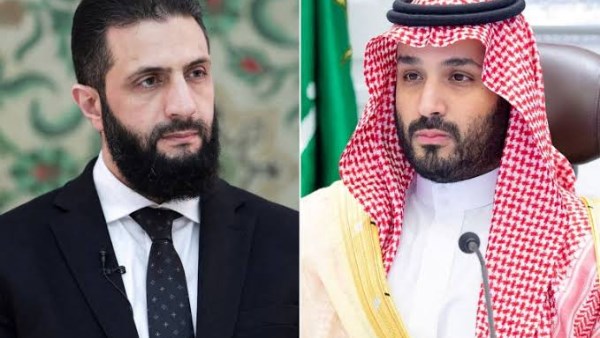 الشرع وبن سلمان 