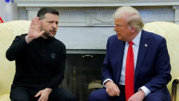 زيلنيسكي وترامب 