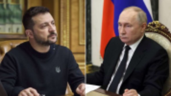 زيلينسكي  وبوتين 