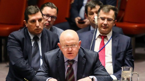 مندوب روسيا الدائم لدى الأمم المتحدة 