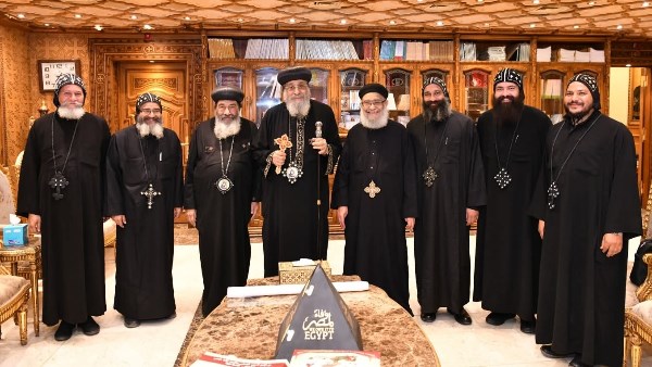 البابا تواضروس وآباء الكنيسة 