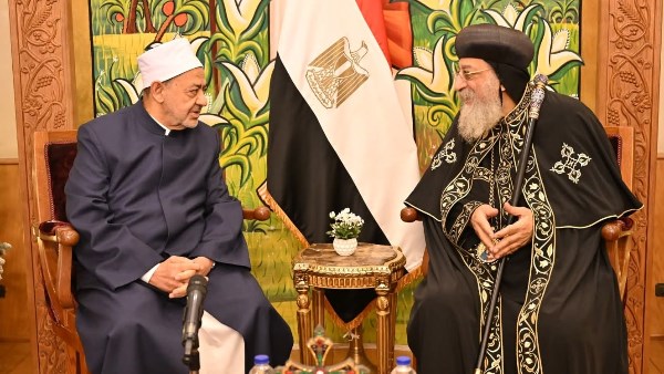 البابا تواضروس وشيخ الأزهر الشريف 