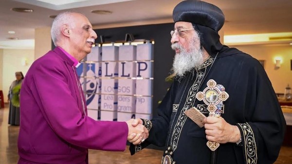 البابا تواضروس والدكتور سامي فوزي 