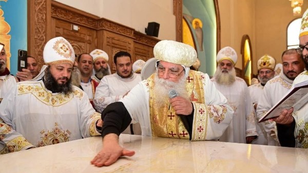 الأنبا دوماديوس أسقف إيبارشية ٦ أكتوبر