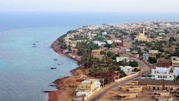 صورة عامة لمدينة دهب 
