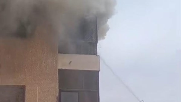 حريق شقة فى حي الأوقاف بجنوب سيناء 