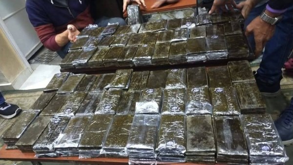 المخدرات المضبوطة 