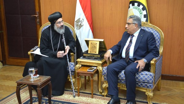 محافظ الدقهلية يستقبل وفد الكنيسة في إطار الاحتفالات بالعام الجديد محافظ الدقهلية يستقبل وفد الكنيسة في إطار الاحتفالات بالعام الجديد