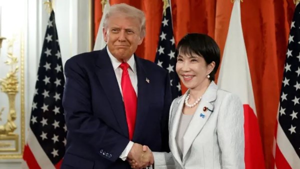 ترامب دعا رئيسة الوزراء اليابانية  تاكايتشي