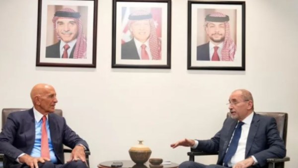 الصفدي ومبعوث ترامب