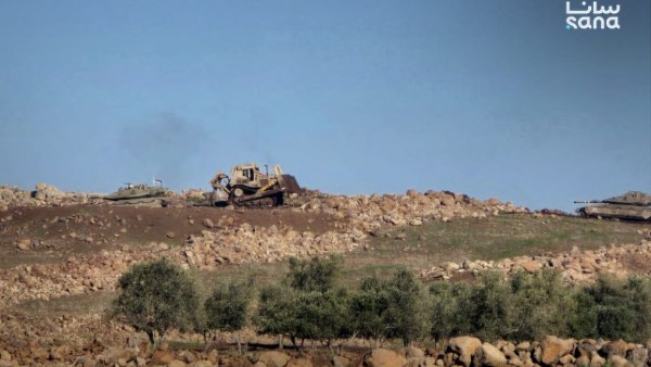 توغل الاحتلال الإسرائيلي في ريف القنيطرة 