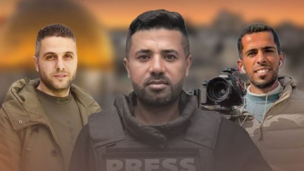 مجزرة جديدة بحق الصحفيين.. ارتقاء 3 شهداء بينهم عريس من أسبوعين