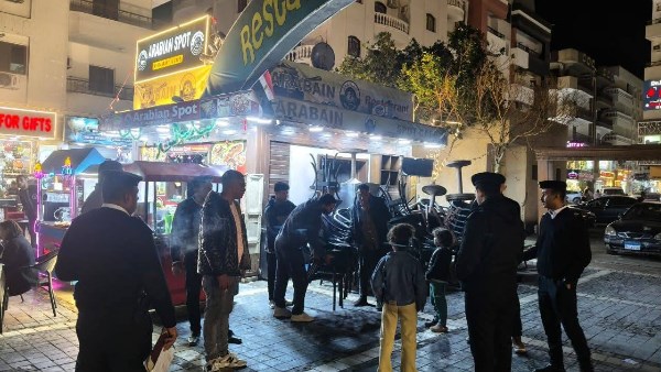 رئاسة حي جنوب الغردقة: رفع 17 مخالفة إشغال بشارعي شيري والمدارس