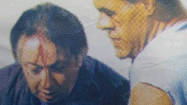 نور الشريف وحسين أبو حجاج 