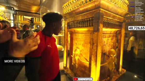 اليوتيوبر الأمريكي الشهير سبيد