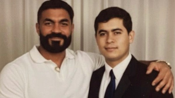 خالد سليم ووالده