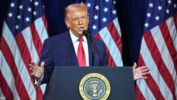 الرئيس الأمريكي دونالد ترامب 