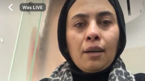 السيدة ميادة في فيديو على السوشيال ميديا 