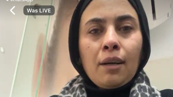 السيدة ميادة في فيديو على السوشيال ميديا