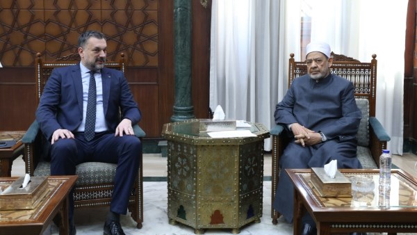 شيخ الأزهر يستقبل وزير خارجية البوسنة والهرسك 