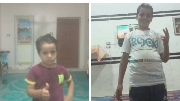 الطفلان المتوفيان