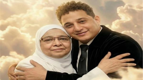 رضا البحراوي ووالدته