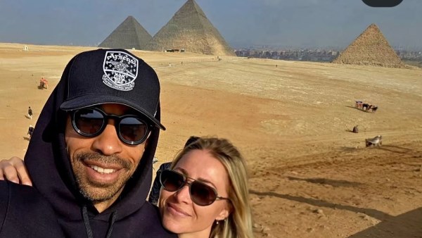 تيري هنري وزوجته