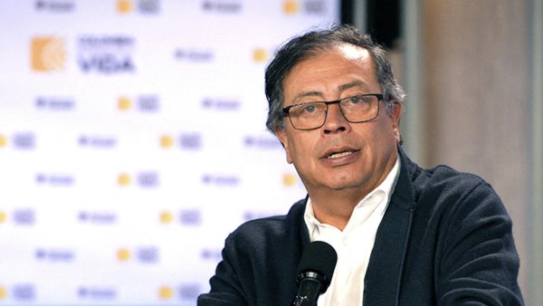 الرئيس الكولومبي جوستافو بيترو